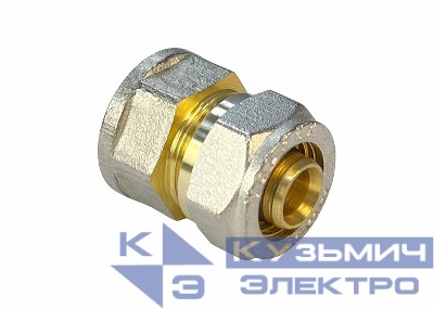 Соединитель обжимной с переходом на ВР 32х1 1/4дюйм (60/5) K VALFEX VF.302.N.032114