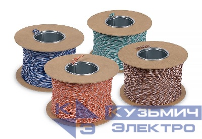 Кабель витая пара кроссировочная неэкранир. U/UTP кат.5E 1 пара 24 AWG ОЖ solid без общей внешн. оболочки оранж. (уп.500м) Cabeus 10960c