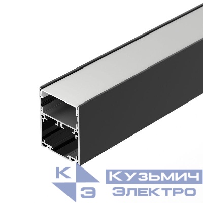 Профиль SL-LINE-4050-3L-2000 ANOD BLACK L2000 алюм. Arlight 044670