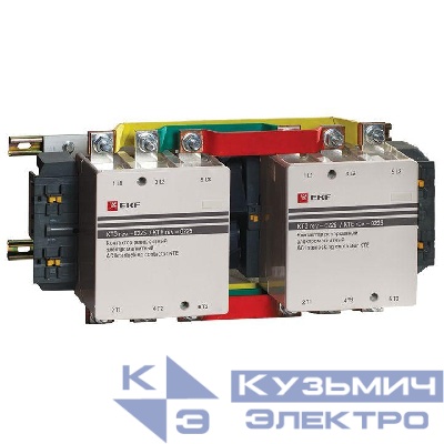 Контактор реверсивный КТЭ 225А кат. 230В AC 2НО EKF ctr-b-r-225
