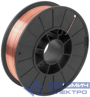 Проволока сварочная омедненная THQ-50C "Bridge" 0.8мм (катушка 5кг) ВRIDGE 81736