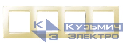 Рамка 4-м Simon15 сл. кость Simon 1500640-031