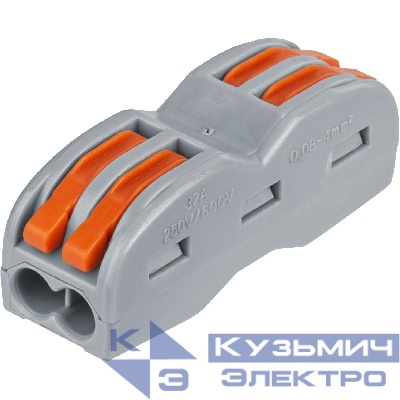 Клемма монтажная 14 219 NTC-R-2х2-4-50 (уп.50шт) NAVIGATOR 14219