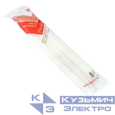 Хомут P6.6 4.8х300 FlexLock стандартный бел. (уп.100шт) PROxima EKF plc-fl-ctsw-4.8x300