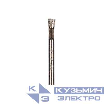 Сверло алмазное 6мм по керамике и стеклу Kranz KR-92-0001