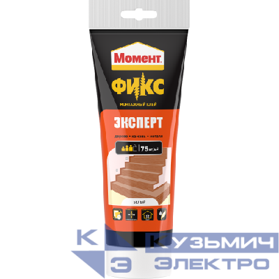 Клей монтажный "Момент FIX" эксперт 250г Момент Б0034944
