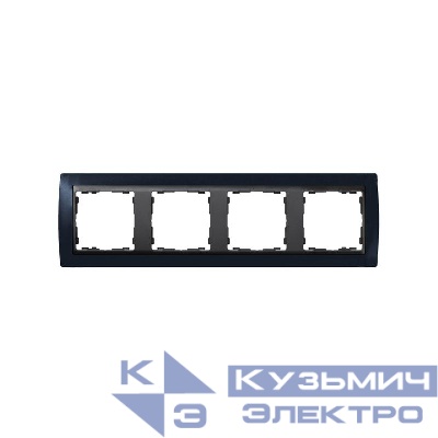 Рамка 4-м Simon82 графит Simon 82842-32