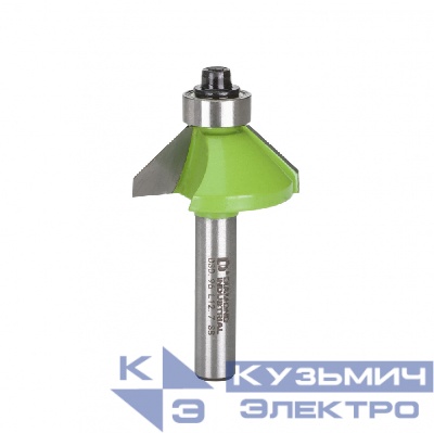 Diamond Industrial Фреза кромочная конусная с нижним подшипником 30,96 х 12,7 мм угол 45 S=8 мм Z=2 Diamond Industrial 0