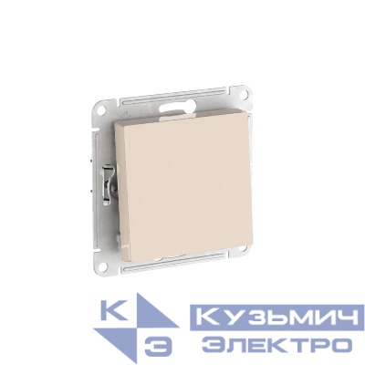 Выключатель 1-кл. AtlasDesign (сх. 1) 10AX быстрозажим. клем. механизм беж. SE ATN000211S