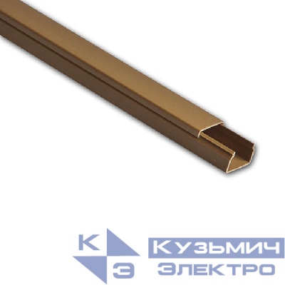 Кабель-канал 25х16 L2000 пластик коричн. Ruvinil РКК-25х16-К