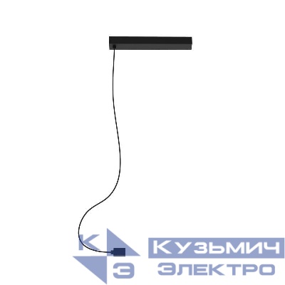 Короб потолочный ART-APRIORI-POWER-BOX-SIDE-L1500 (BK) IP20 металл Arlight 039644