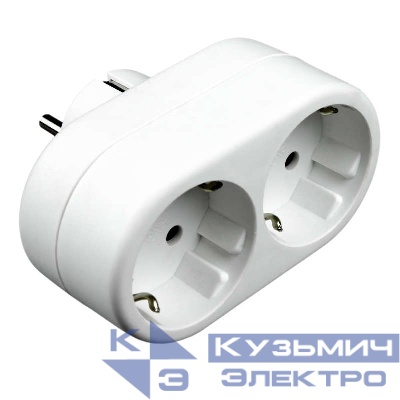 Разветвитель 2-м 16А S-GES2-16O Uniel 06703