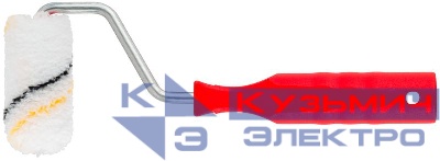 Валик "мини" 60мм d15/33мм ворс 9мм микрофибра КУРС 02726