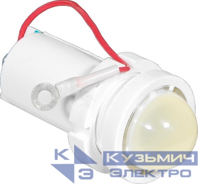 Лампа светодиодная СКЛ-14А-КЛМ-2-24 24В 50Гц/пост. диаметр посадочного отверстия 22мм УХЛ2.1 (два винт. контакта один гибкий вывод с наконечником под М3) красн./зел. матов. Реле и Автоматика A8021-80068278
