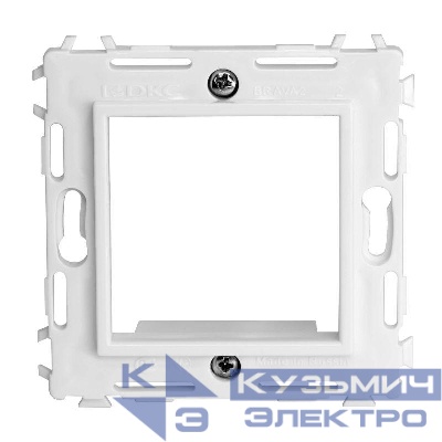 Каркас 1-м 2мод. Brava бел. RAL9016 DKC 75020W