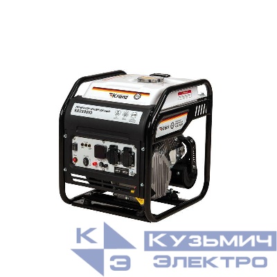 Генератор инверторный KR2500IO 2.5кВт 230В 7л открытый корпус ручной старт KRANZ KR-16-1142