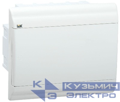 Бокс ЩРВ-П-9 мод. встраив. пластик IP41 PRIME бел. дверь IEK MKP82-V-09-WD-41-20