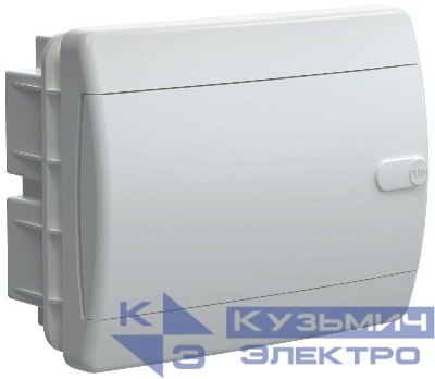 Корпус ЩРВ-П-8 UNION Compact IP41 бел. дверь пластик. IEK UIC-KP13-V-08-41-K01