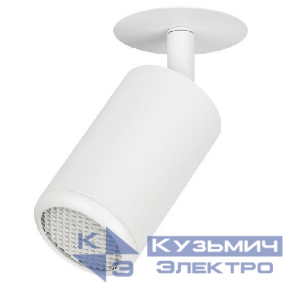Светильник KL106 MR16 GU5.3 встраив. алюм. WH бел. матов. ЭРА Б0061540