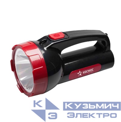 Фонарь аккумуляторный BASIC 1LED 5Вт зарядка 220В КОСМОС KOCAc9105WLED