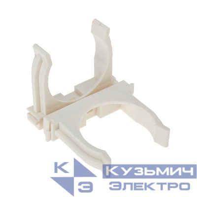 Держатель для труб (клипса) d50мм для монтажн. пистолета бел. Rexant 28-0450-3