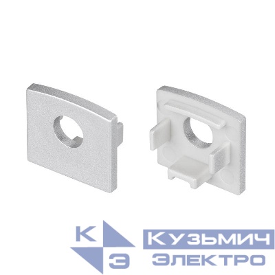 Заглушка LINE-1716 с отверстием пластик (уп.2шт) Arlight 046078