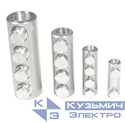 Соединитель болтовой 4СБ-1 25-50мм УХЛ3 (срыв. болт.) ЗЭТАРУС zeta11010