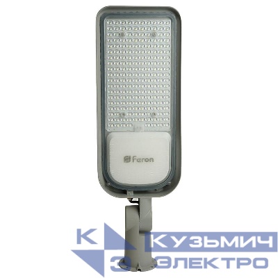 Светильник светодиодный SP3060 150Вт IP65 100-265В/50Гц уличный сер. FERON 48688