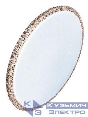 Светильник светодиодный Classic MYSTERY 24Вт 230В 6500К 1560Лм 279х66мм настенно-потолочный бронза КОСМОС KCMist24W_6500