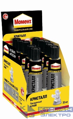 Клей "Момент Кристалл" 30мл шоу-бокс Момент C0036325