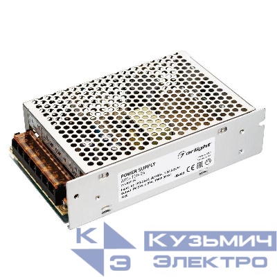 Блок питания ARS-150-24 24В 6.25А 150Вт IP20 сетка 2 года Arlight 026124