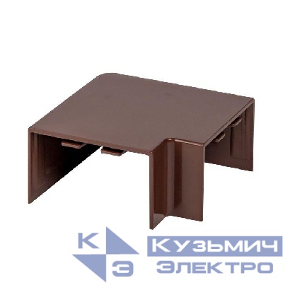 Поворот на 90град. 40х25 под темн. дерево Plast PROxima (уп.4шт) EKF abd-40-25x4