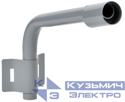 Кронштейн КР-1 d48 L350 монтаж. лента 1 хомут сер. IEK LT-DKU0D-CR-48-35-21-K03