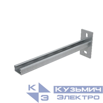 Консоль-Страт одиночная усилен. 41х21 KSSU21-300 L300 сталь 2.5мм КМ LO2132