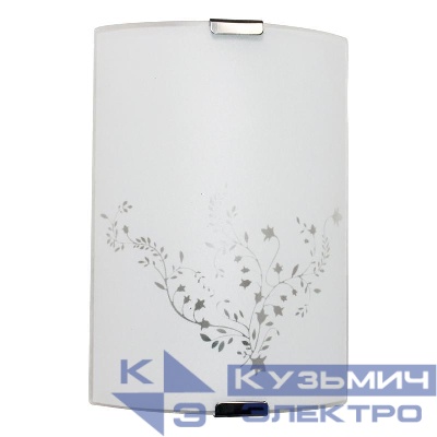 Светильник НББ 21-60 М21 "Нежность" 150х220 матов. бел./клипсы штамп метал. (инд. упак.) Элетех 1005205639