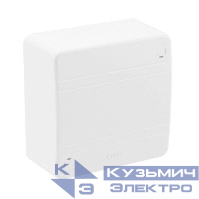Коробка распределительная для кабель-канала 110х110х55мм (розн. упак. 1шт) DKC 01869R