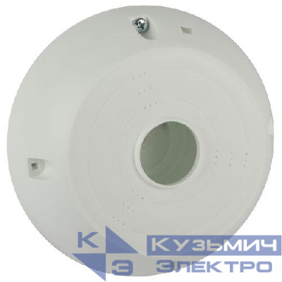 Коробка монтажная для камер видеонаблюдения 131х41.5мм IP55 бел. KOR-MV-131-41.5-W-55 ЭРА Б0062814