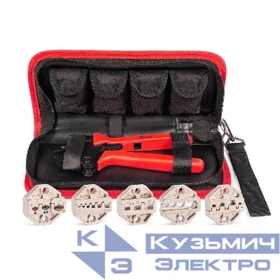 Пресс-клещи с набором матриц CTN КВТ 80102