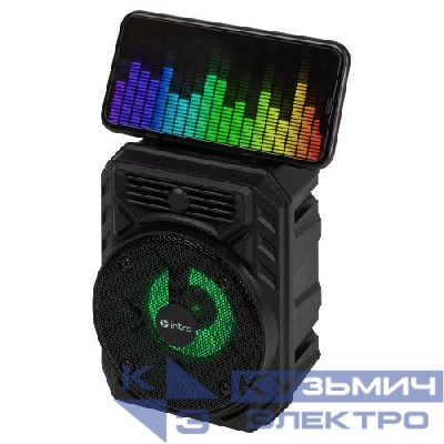 Колонка портативная BRW290 bluetooth беспроводная акустическая черн. Intro Б0057182