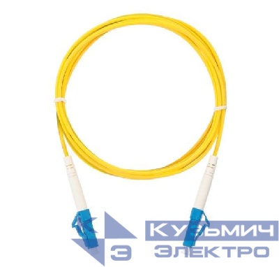 Патч-корд NMF-PC1S2C2-LCU-LCU-001 волоконно-оптический соед. одномод. 9/125мкм стандарта OS2 LC/UPC-LC/UPC одинарн. LSZH нг(В)-HFLTx 2мм желт. 1м NIKOMAX NMF-PC1S2C2-LCU-LCU-001