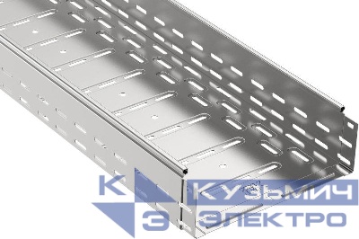 Лоток листовой перфорир. 200х100 L3000 сталь 1.2мм IEK CLP10-100-200-120-3