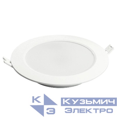 Светильник светодиодный AL528 24Вт 6400К 2160лм встраив. с драйвером в комплекте бел. FERON 51187