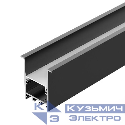 Профиль SL-COMFORT-4551-F-2000 ANOD BLACK L2000 алюм. Arlight 031766