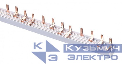 Шина соединительная типа PIN (штырь) 4п до 63А ШС-101 DEKraft 32035DEK