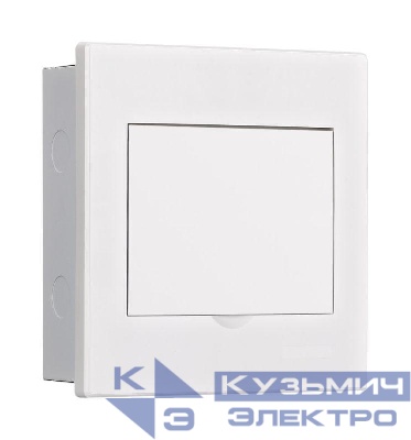 Корпус встраиваемый дв. 1 ряд 6 мод. IP41 ЩРВ-М бел. DEKraft 31101DEK