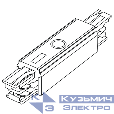 Соединитель прямой TF white СТ 4909001120