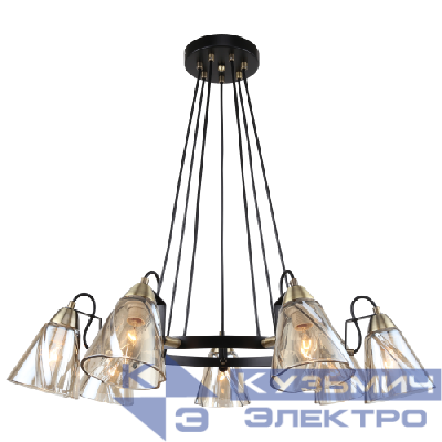 Люстра Cathy 5106-307 7хE14 40Вт лофт-кантри Rivoli Б0055516