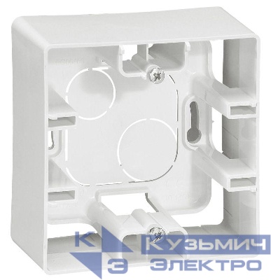 Коробка 1-м ОП Etika бел. IEK 672510