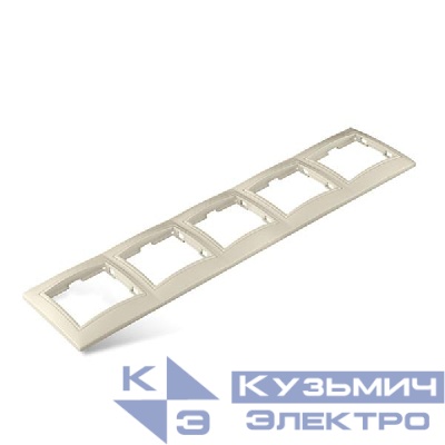 Рамка 5-м Севиль горизонт. сл. кость UNIVersal Б-С1042