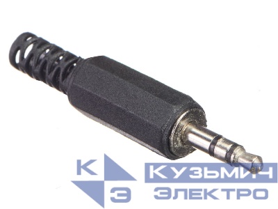 Штекер 3.5 стерео (пластик), NETKO Optima